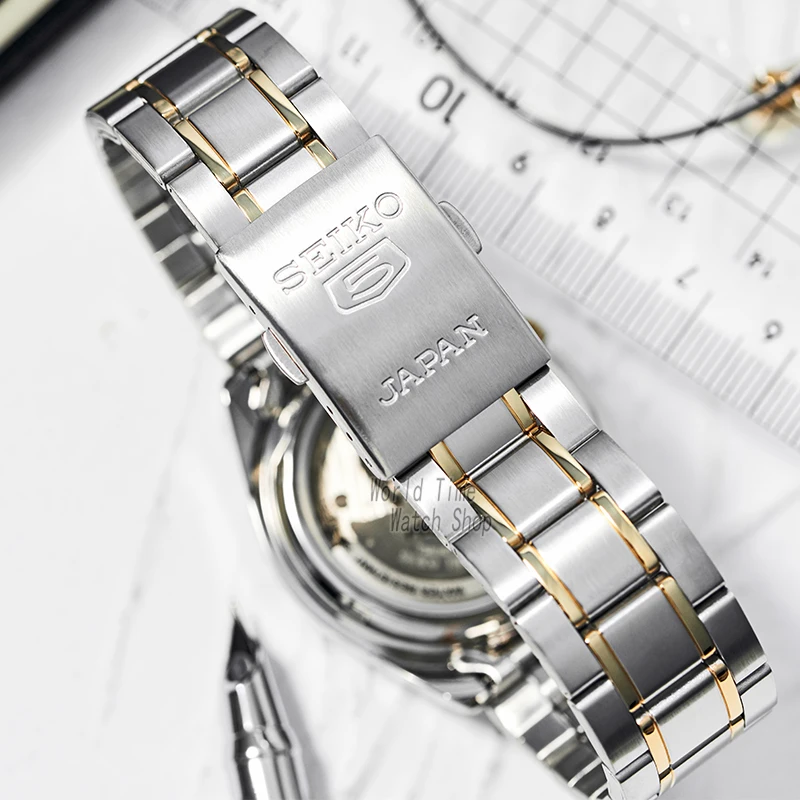 Часы seiko мужские автоматические брендовые водонепроницаемые спортивные