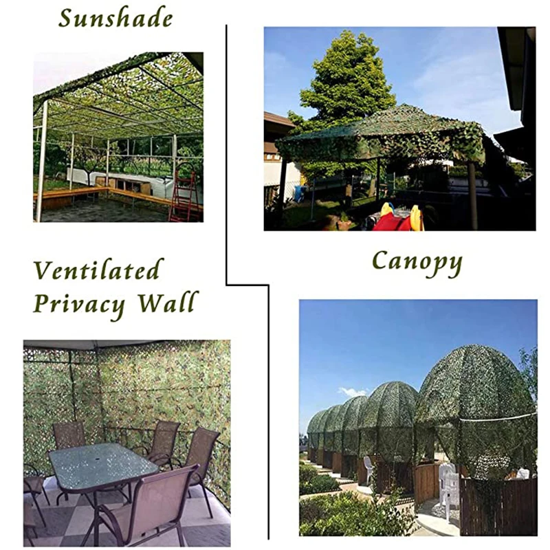 Sun Shade Sail 4m x 4m 5m 6m 1.5m x 3m 3m 5m shade outdoor tents car canopy retractable awning camouflage nets