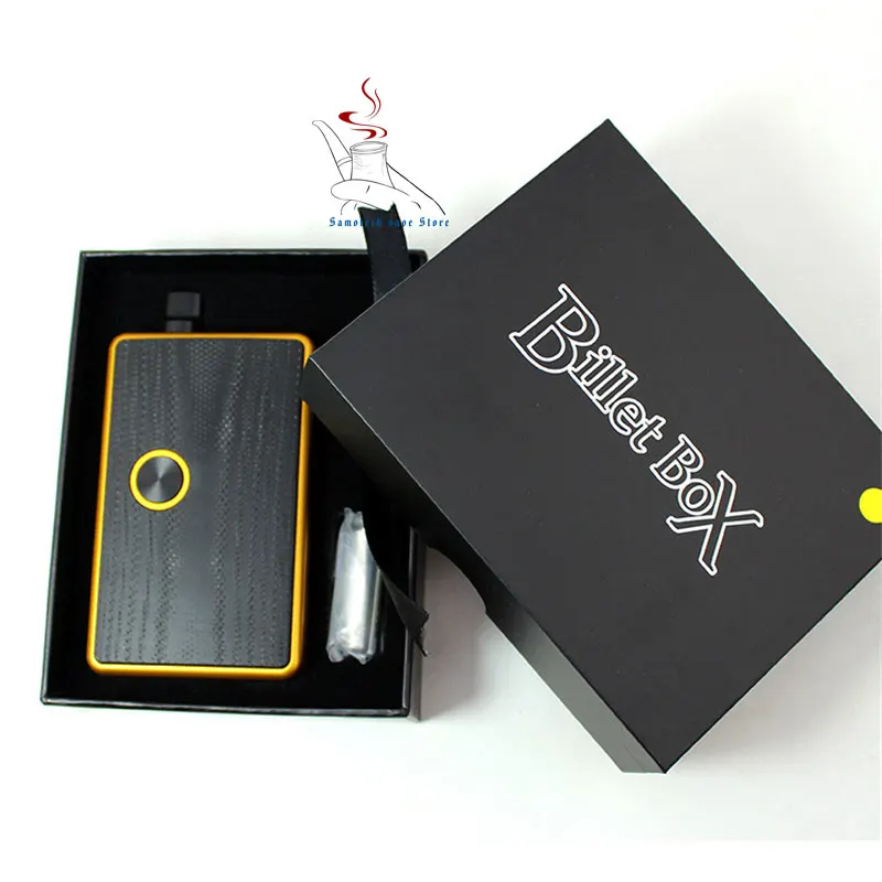 

SXK Billet BB Box V4 70W Box Mod Kit Billet V4 Box Mod 510 Thread Atomizers Device with USB Port Black Dober Color Vape Mod