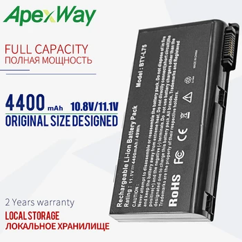 

Apexway 4400mah 11.1v Laptop Battery For MSI A5000 A6000 A6200 A6203 A6205 A7200 CR600 CR610 CR620 CR630 CR700 CX600 CX600X