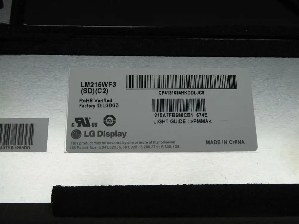 Новинка A1311 21,5 Full HD дисплей Панель Глянцевая блестящая lm215wf3(SD)(C2)#3428