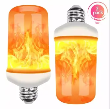 

LED flame bulb gravity sensitive Christmas flame lamp patio lawn torch lamp