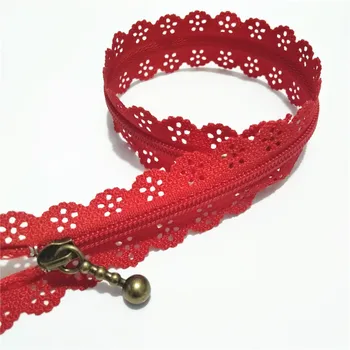 

25cm (10 inch) 20pcs (20 colors) DIY 3# nylon coil flower zipper for DIY sewing tailor handicraft bed bag #