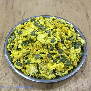 

2020 Chinese HuangShan GongJu Chrysanthemum Flower Tea Fresh Natural Organic Green Food For Weight Loss Health Care Kung Fu Tea