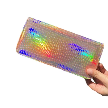 

Card Holder PU Leather Phone Bag Clutch Wallet Purse Cash Coin Ladies Zipper RFID Blocking Long