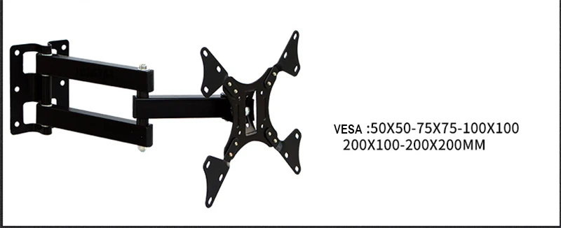 Hyvarwey eml503a4 movimento completo 14-37 polegada led