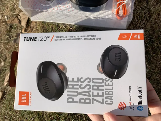 Jbl T120tws True Wireless Bluetooth Earphones Tune 120 Tws Stereo Earbuds  Bass Sound Headphones Headset With Mic Charging Case - Earphones \u0026  Headphones - AliExpress