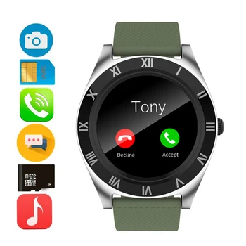

2020New Gentle Smart Watch M11 Round Screen Photographing Telephone Watch Old People Reminder Card Call Men Sport Smart Bracelet