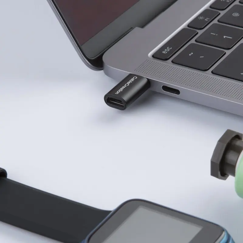 USB-C to Micro USB Adapter, Micro USB Female to USB Type C Male Adapter, Data& Charging with 56K Resistor Compatible Sony XZ