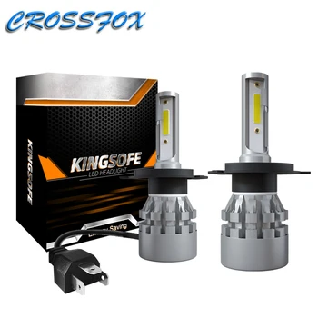 

Car Styling Head Lamp LED H4 9003 HB2 Hi Lo Beam LED Headlight Bulbs Super Bright Auto 12V 6000K 2PCS Automotivo