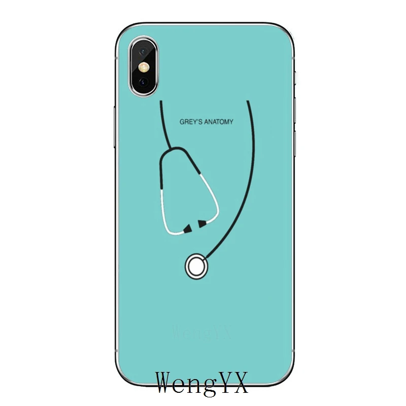 Серый Анатомия с логотипом для samsung Galaxy A10 A30 A40 A50 A60 A70 A6s A8 A9s J4 J6 Prime Plus чехол - Цвет: s-Anatomy-logo-A-12