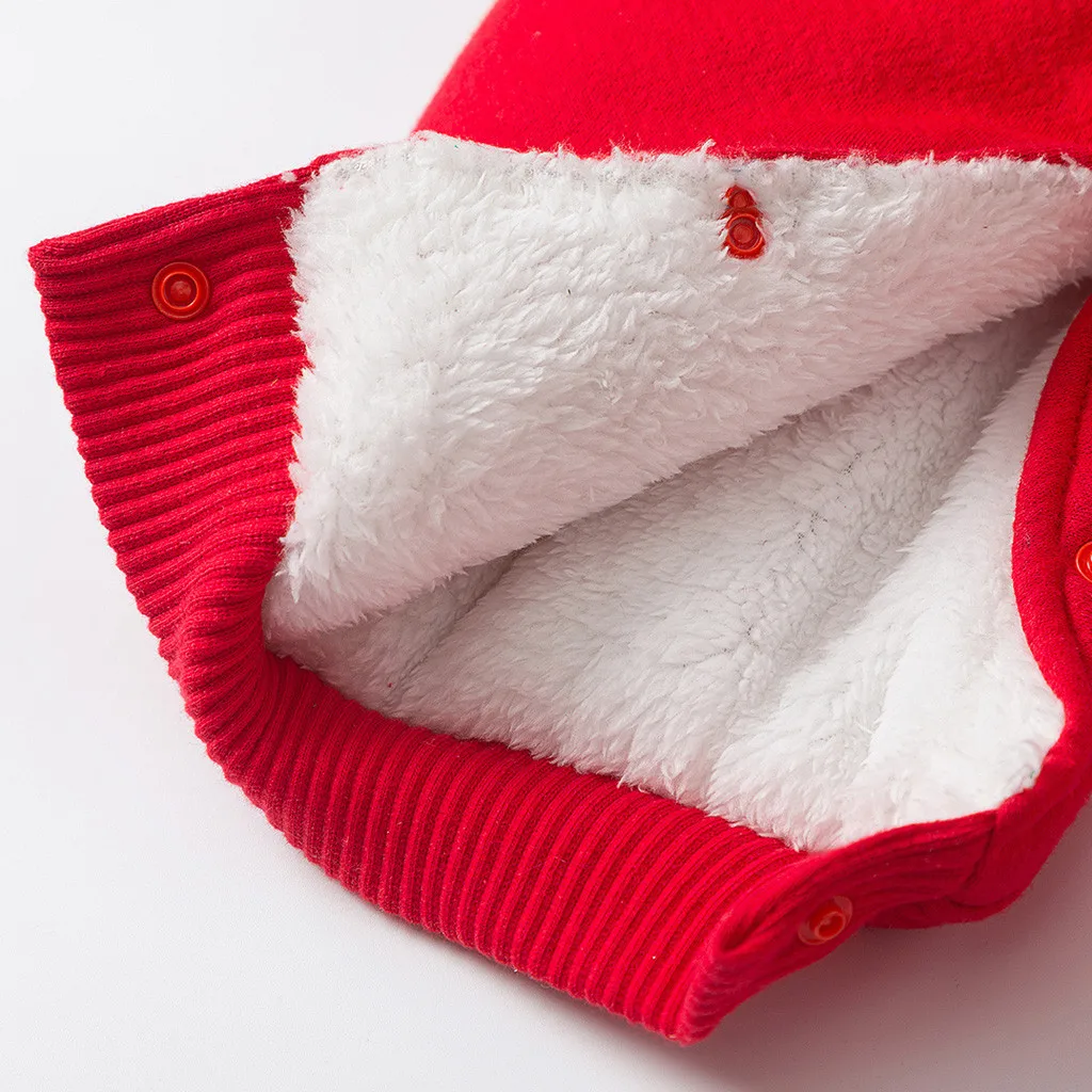 2 предмета, для новорожденных, для маленьких мальчиков и девочек Рождественские боди одежда для сна с длинными рукавами и принтом оленей комбинезон шапка пижамы вечерние костюм, одежда для детей