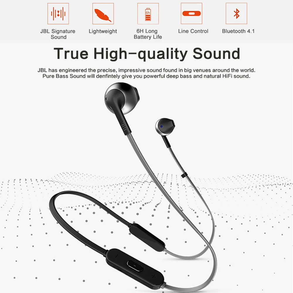 Original Jbl Tune 205bt Wireless 