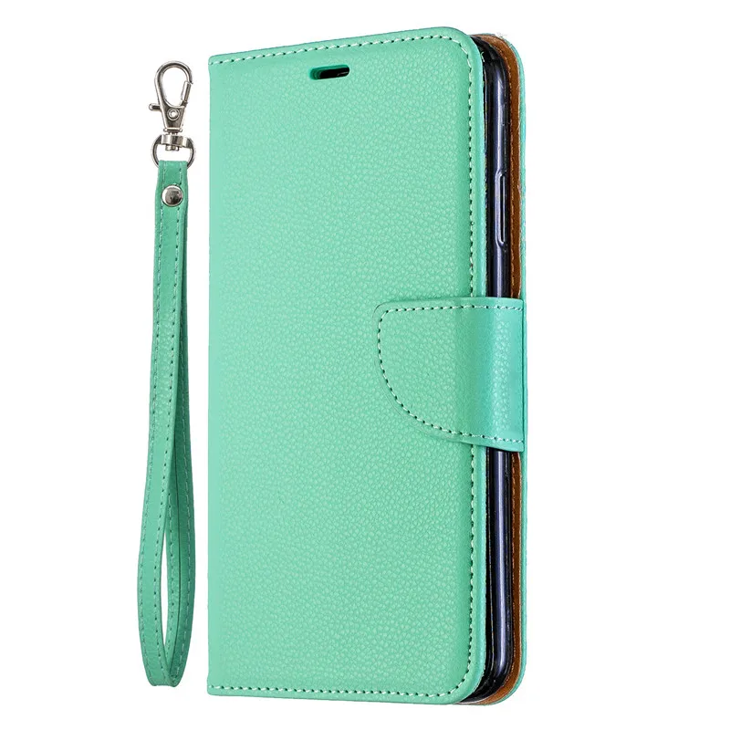 Green Lichi флип-Бумажник кожаный чехол для Redmi 7A Fundas для Xiaomi Redmi 7A 7 A 6 6A Note 7 K20 Pro Чехол-книжка Стенд чехол Капа - Цвет: Green
