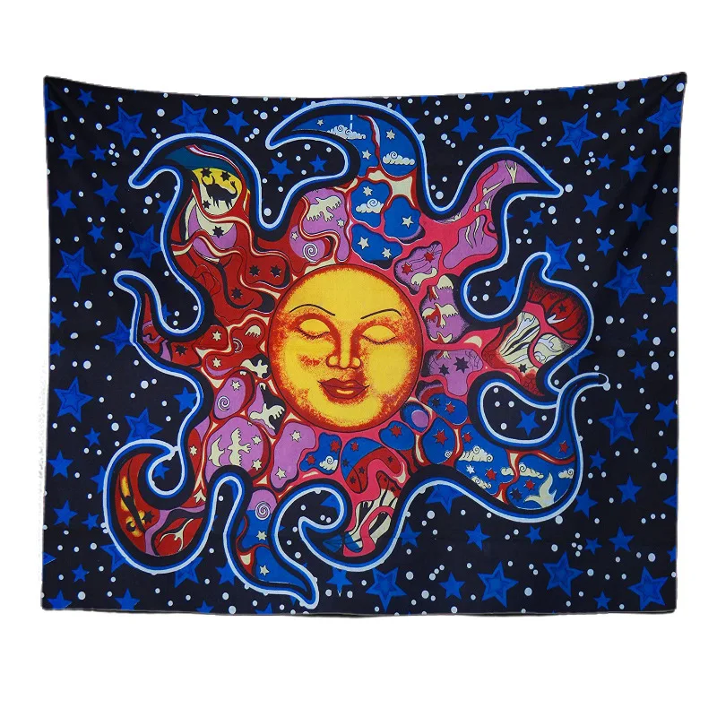 Гобелен от солнца Мандала настенная ткань настенный Декор росписи полиэстер