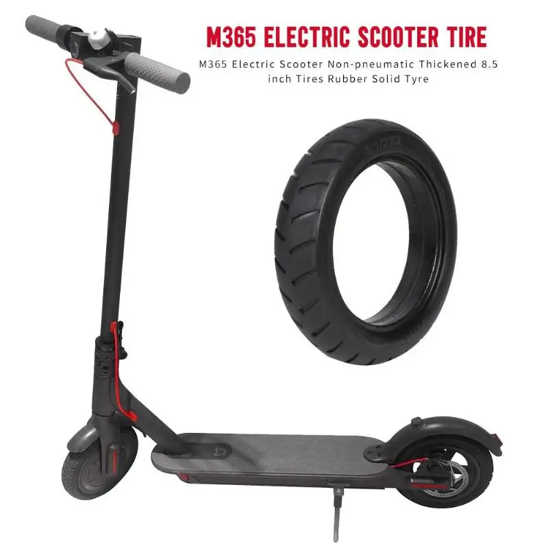 M365 электрический скутер утолщенные противоскользящие 8,5 дюймов бескамерные покрышки непневматические скейтборд литые диски шины