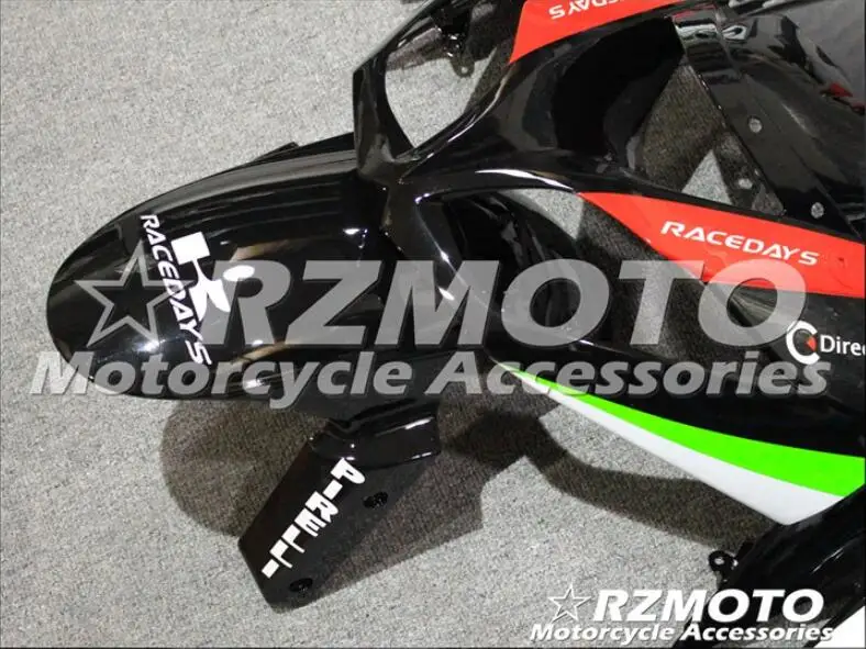 Стиль ABS литьевая форма мотоцикла полный обтекатель подходит для Kawasaki ZX-6R 09 10 11 12 2009-2012 набор на заказ черный белый красный