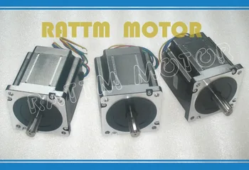 

3pcs Quality NEMA34 878 Oz-in CNC stepper motor stepping motor/4.0A