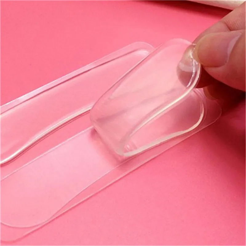 Silicone Gel Heel Protector Soft Cushion Protector Foot feet Care Shoe Insert Pad Insole Shoes Accessories Insoles for Shoes shoe insoles heel cushion insole heel patch insole heel cushion protector heel insoles heel protector patches heel protector pads heel protector