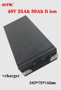 

GTK 48V 30Ah lithium li-ion battery pack 48V 25Ah can be customized with 30A BMS for Hernia lamp Golf trolly+3A charger