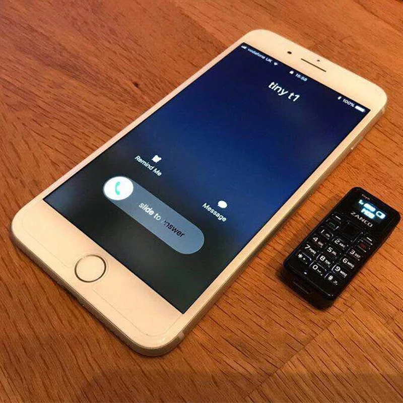 ZANCO tiny t1 World's Smallest Feature Cell Phone