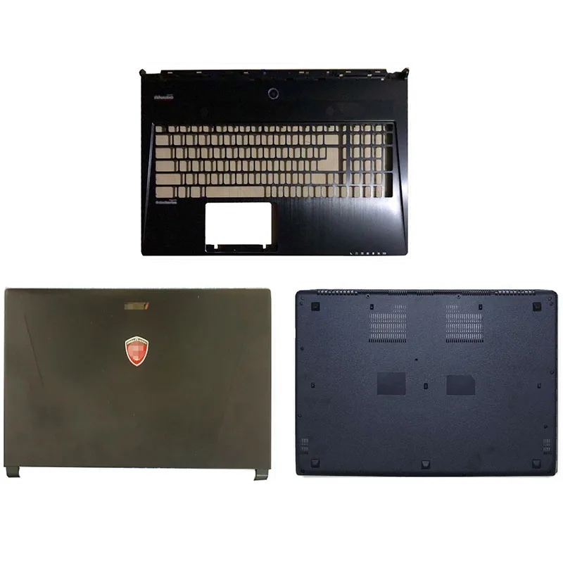 Новая задняя крышка для ноутбука/Упор рук/Нижняя MSI GS60 WS60 PX60 Серия A C D черная |