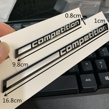 

For BMW M1 / M2 / M3 / M4 / M5 / M6 / X3M / X5M / X4M / X2M / X1M Trunk Body Car Logo Badge Sticker Decoration Accessories