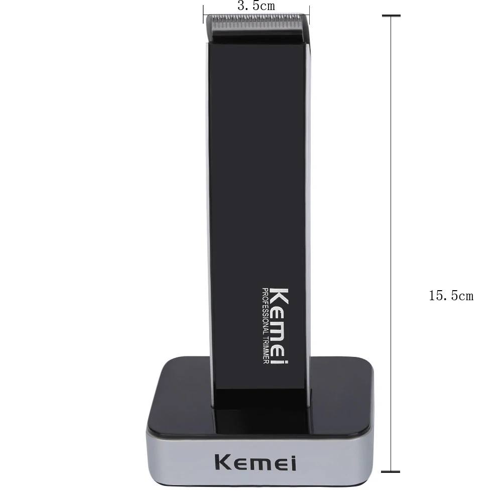 Kemei 619 перезаряжаемая машинка для стрижки волос электрическая бритья 220 240 В