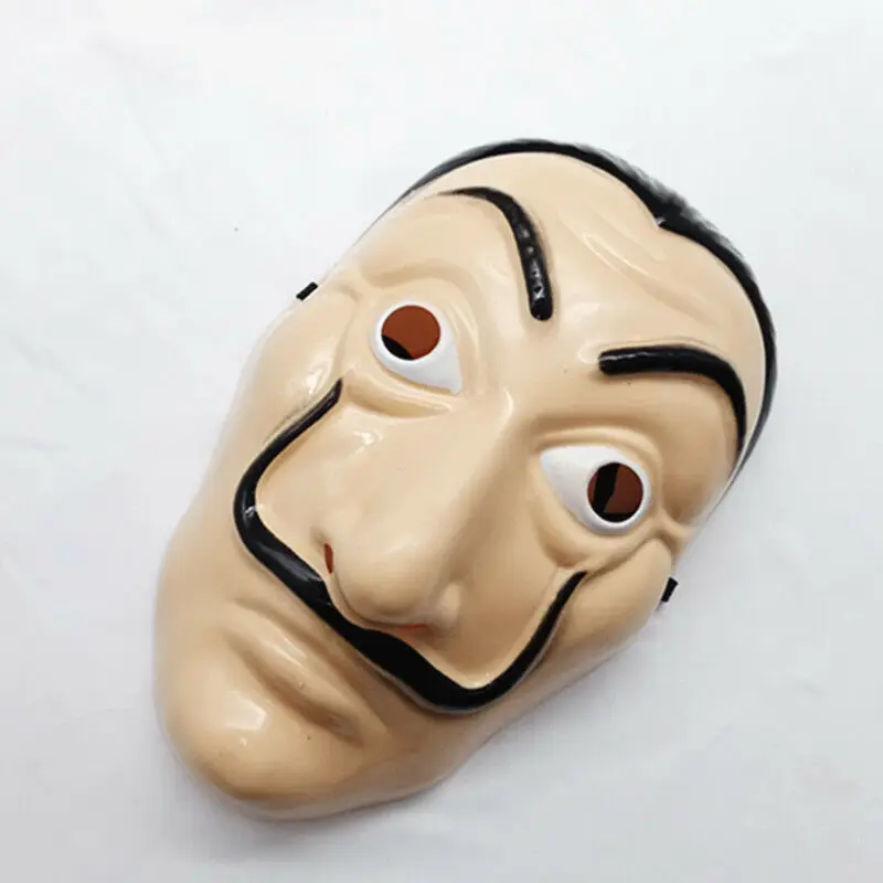 Salvador Dali Money Heist The House of Papel безумная Маскарадная маска для Хэллоуина
