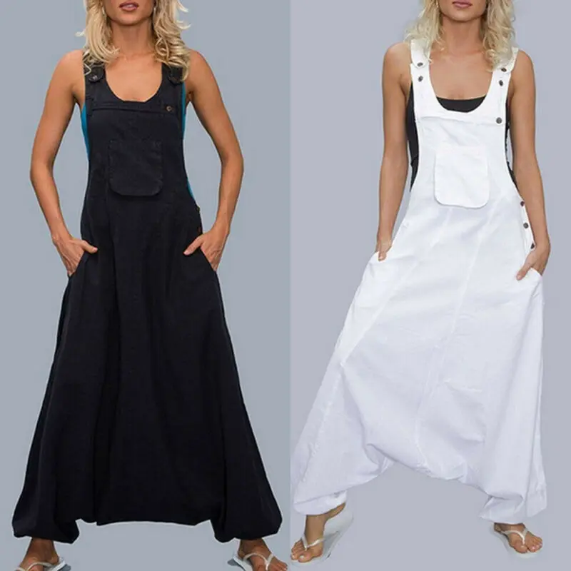 plus size harem pants jumpsuit
