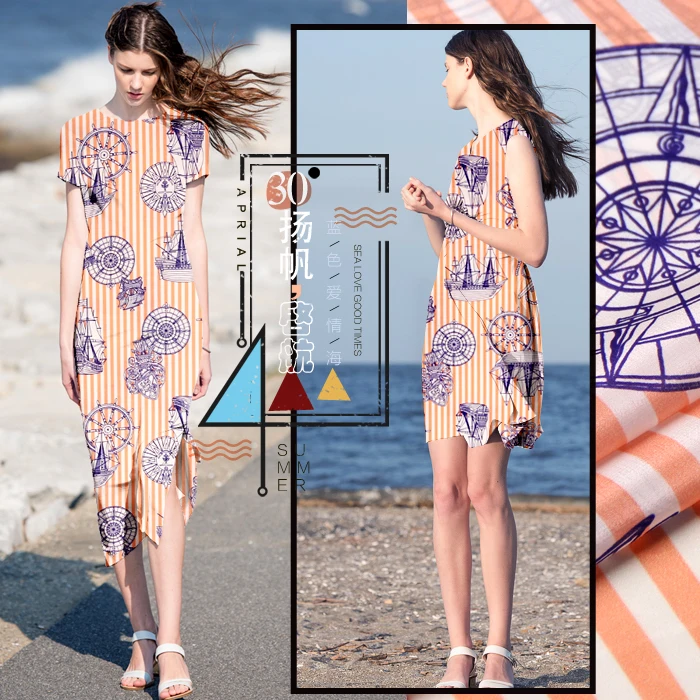 135 см широкая набивная натуральная шелковая ткань 12 мм шелковая крепдешин ткань микро-перспективная креповая ткань оптом шелковая ткань