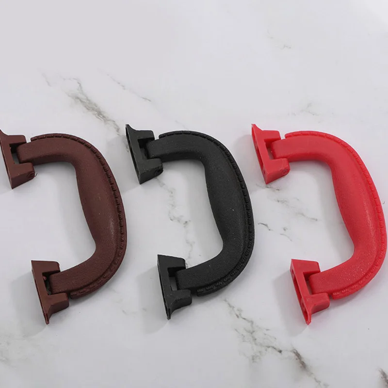 Furniture Handles Kitchen Door Handles Arch Box Handle Tool Handle Retro Plastic Suitcase Holder Furniture Hardware Antique