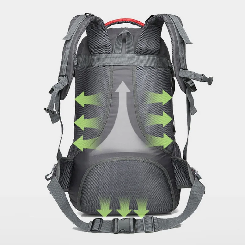 Vertvie 40L/60L походные сумки для походов спортивная сумка для скалолазания дорожные спортивные сумки для охоты многофункциональная Lafge Емкость
