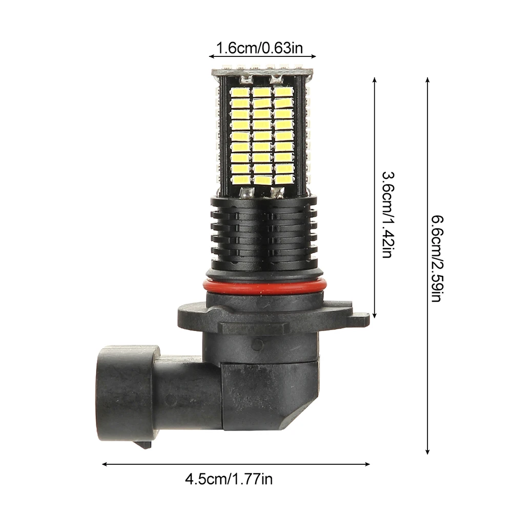 2 шт., H8/H9/H11 84SMD, водостойкая автомобильная лампа для бега, светодиодный противотуманный светильник, автомобильная лампа, carros Boutique, автомобильная лампа