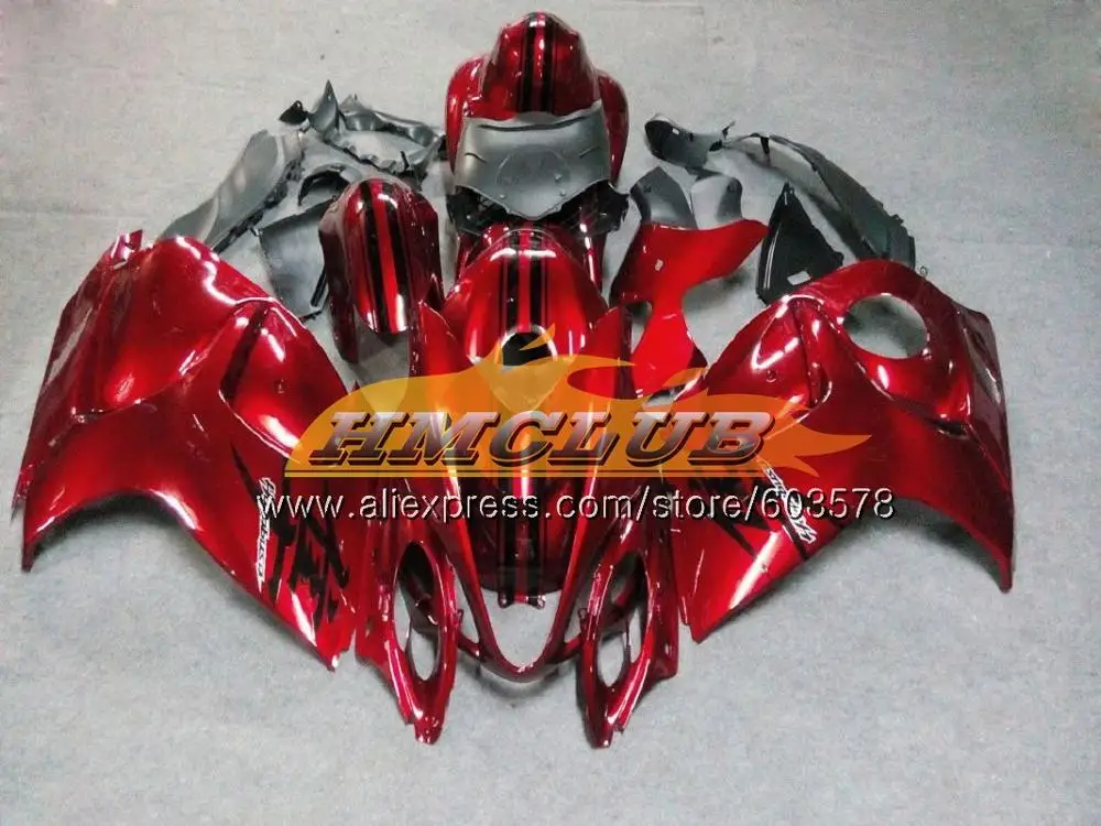 Инъекции для SUZUKI Hayabusa GSXR 1300 2008 2009 2010 2011 2012 22CL. 81 GSX-R1300 GSXR1300 08 09 10 11 12 обтекатель оранжевого и черного цвета - Цвет: No. 17