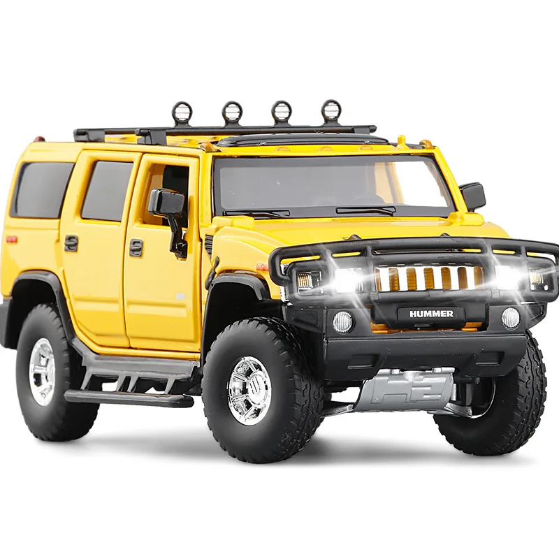 Модель игрушечного внедорожника Hummer 2008 H2 в масштабе 1:32 джекине отлитый под