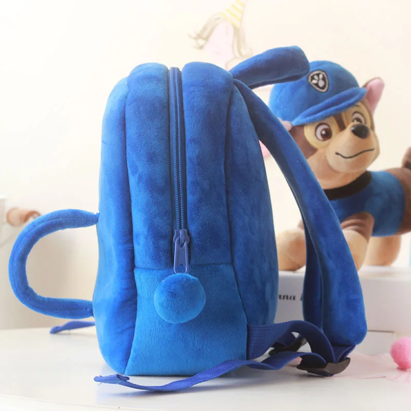Original PAW Patrol Dogs Plush Removable Backpack Toy Bag Cartoon Kids Mini School Children's Gifts Boy Girl Baby Figures Bags