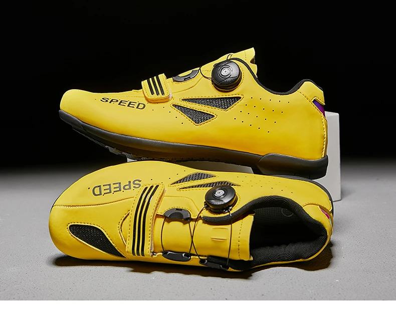 Road Cycling Shoes Sapatilha Ciclismo Bike Men Non-Locking Racing Breathable Ultralight Professional Bicycle Sneakers Women