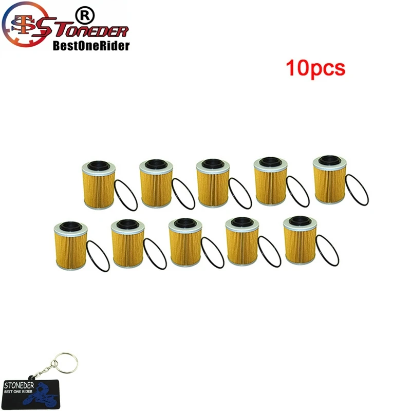 Масляный фильтр STONEDER для 420956123 Sea-Doo Ski-Doo Spark Can-Am Maverick Max 1000R X3 EXPEDITION GRAND TOURING GSX RENEGADE - Цвет: 10pcs