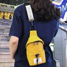 Маленькая нагрудная сумка из парусины для мужчин и женщин сумки через плечо хип уличная Сумка Поясная Сумка Многофункциональная мини поясная сумка