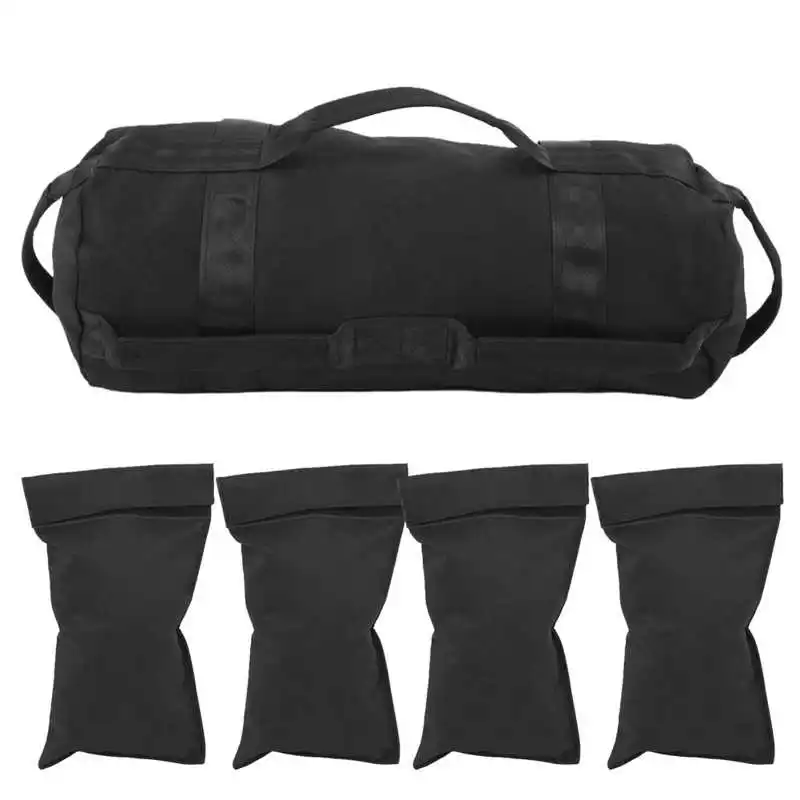 1x Weighted Training Bag Fitness Power Rags bags Handles Weight Lifting Bag 