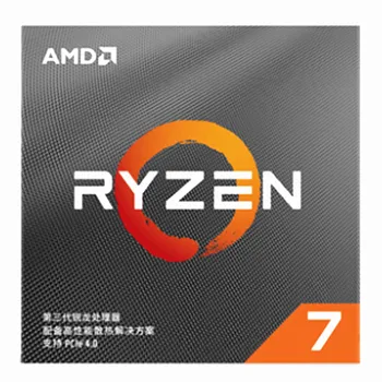 

AMD Ryzen 7 3700X R7 3700X 3.6 GHz ocho núcleos procesador de CPU de rosca 7NM L3 = 32M toma AM4 con enfriador