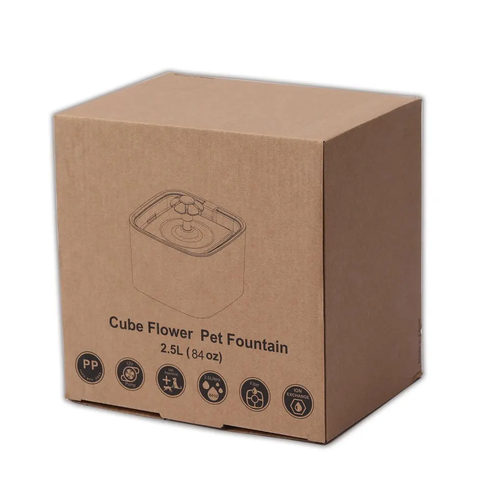 Fonte de Água Dispensador de Água Bebida com Filtros Fonte de Água para Animais de Estimação Cão de Estimação Automático Gato Tigela Potável Flor Petsafe para Animais de Estimação Pet 30 de água petsafe bebida com filtros fonte