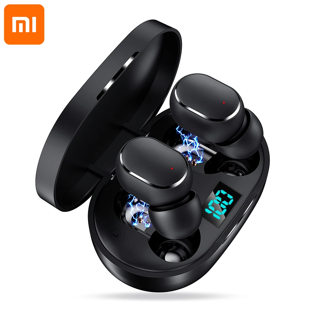 Xiaomi-auriculares TWS inalámbricos por Bluetooth 5,0, cascos con micrófono y cancelación de ruido para Xiaomi