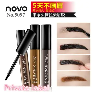 

tatoo peel off eyebrow tint-link is for sample to test quality-sample have logo as shown-can do private label