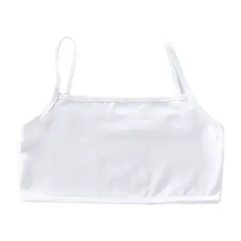 

Puberty Girls Sport Training Bra Breathable Underwear Wire Free Cami Crop Top 425F