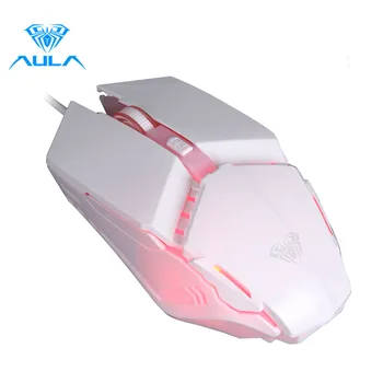 

AULA S31 Professional Gaming Mouse Ergonomic Rechargeable Mice USB Wired LED Backlight Optical Mouse for Computer Laptop Desktop