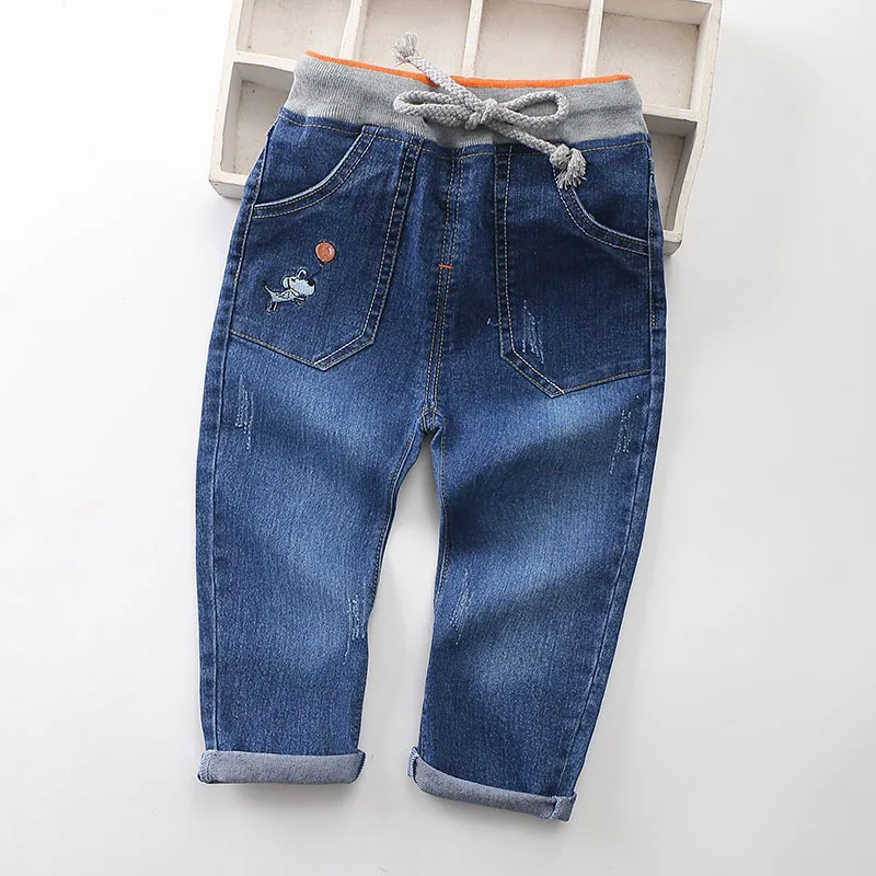 

Children Jeans 1 Spring And Autumn New Style Children Can Open Files Stretch Denim Trousers H 6799