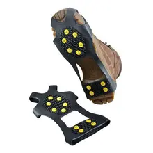 Открытый Унисекс снег противоскользящие шипы Захваты Crampon Бутсы для обуви загрузки