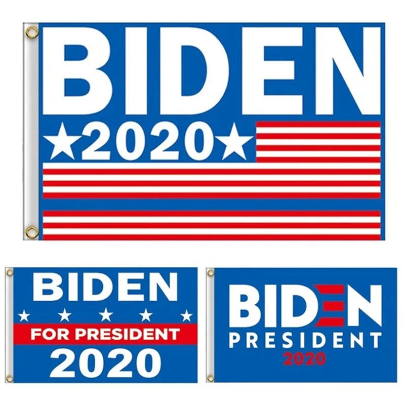 Флаг баннер с принтом Joe Biden President 2020 3X5 прочный флаг держит Америку великим 90X150